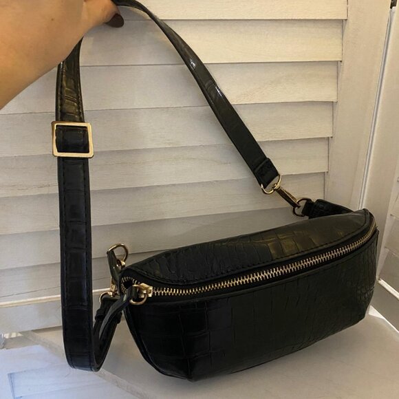 Mango MNG - belt bag black - CROSS BAG - Picture 1 of 4